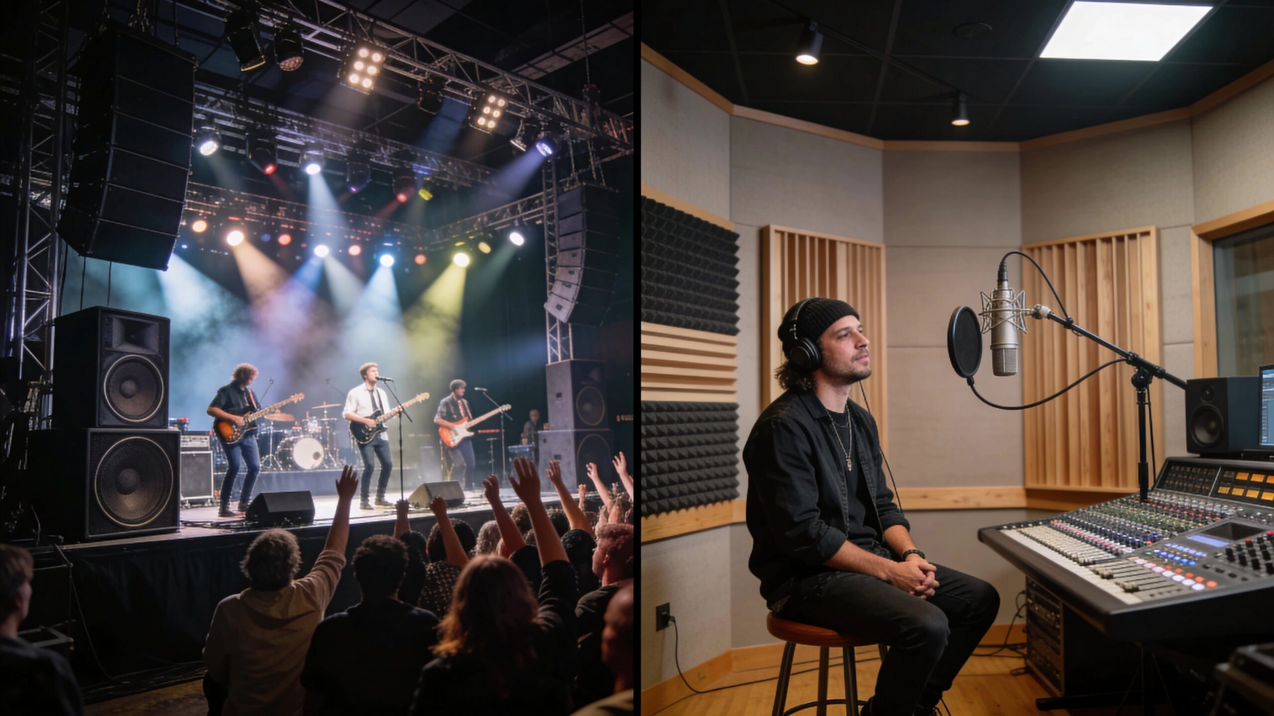 Live Sound vs Studio Sound