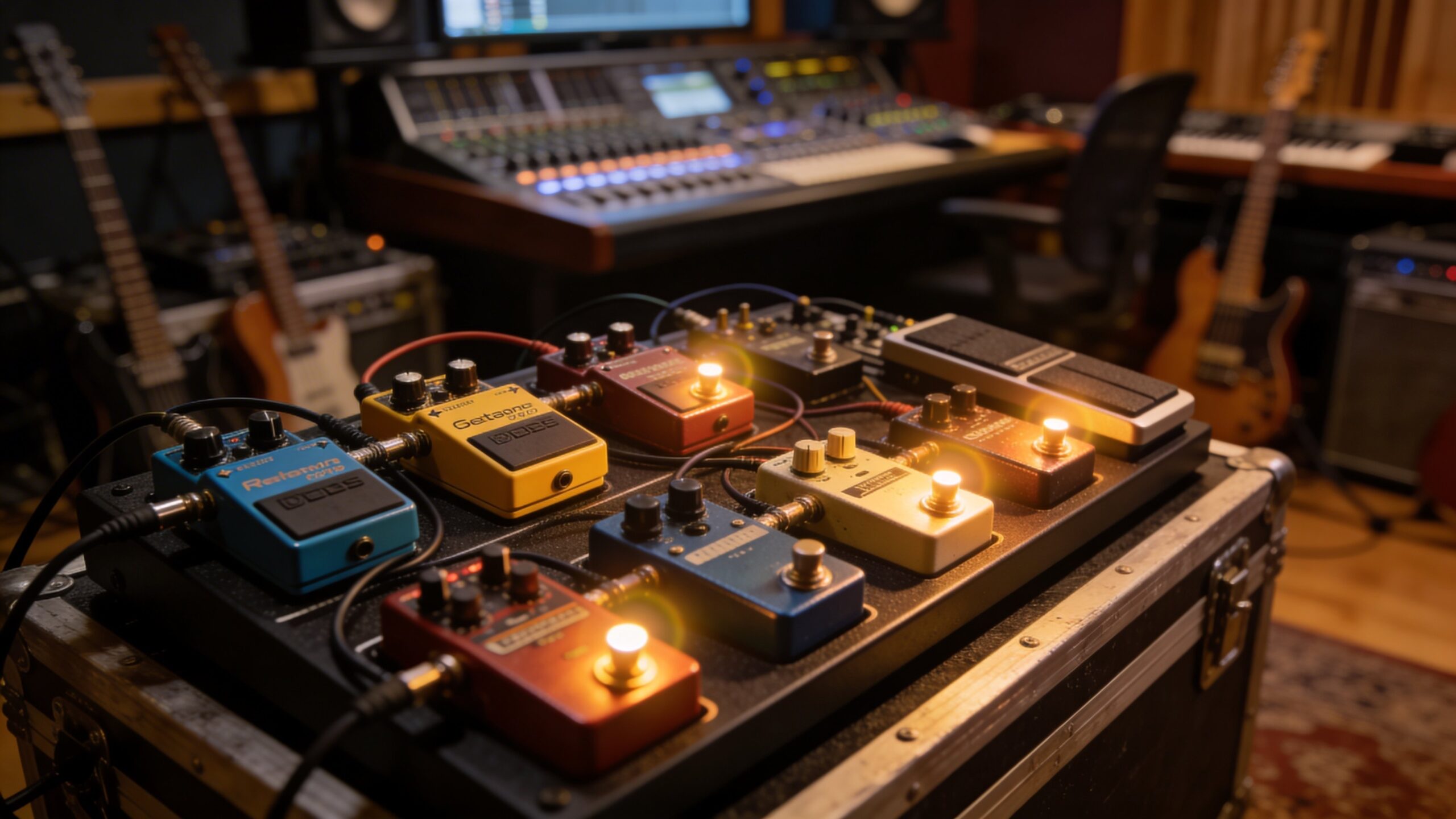 Pedals, Plugins, and Effects Gear
